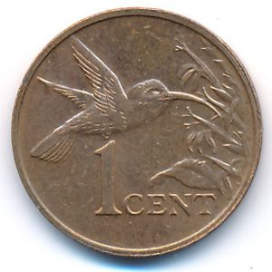 Trinidad & Tobago, 1 cent, 2009