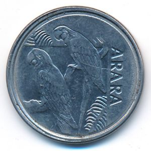 Brazil, 5 cruzeiros, 1993