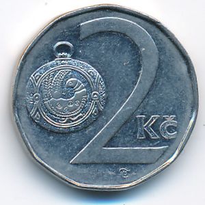 Чехия, 2 кроны (1993 г.)