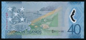 Соломоновы острова, 40 долларов (2018 г.)