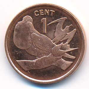 Kiribati, 1 cent, 1992