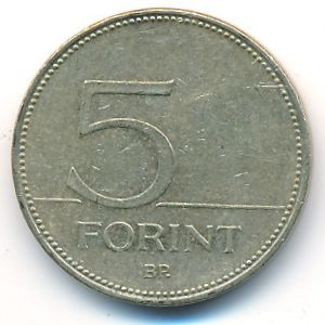 Hungary, 5 forint, 2006