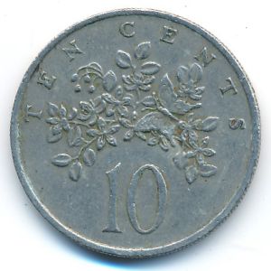 Jamaica, 10 cents, 1977