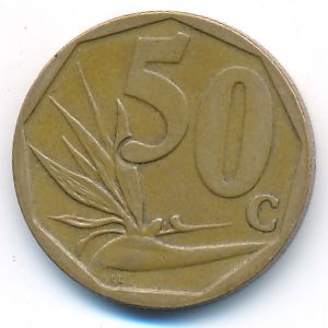 ЮАР, 50 центов (2008 г.)