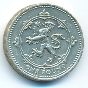 Great Britain, 1 pound, 1994