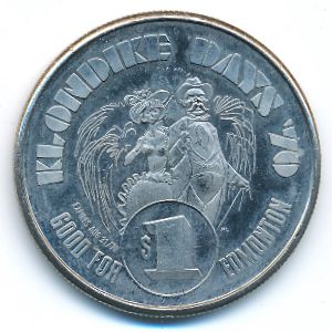 Canada., 1 dollar, 1970