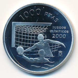 Испания, 1000 песет (1999 г.)