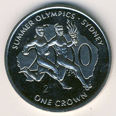 Isle of Man, 1 crown, 1999