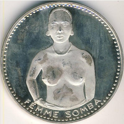 Дагомея, 1000 франков КФА (1971 г.)