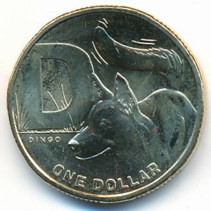 Australia, 1 dollar, 2021