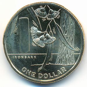 Australia, 1 dollar, 2021