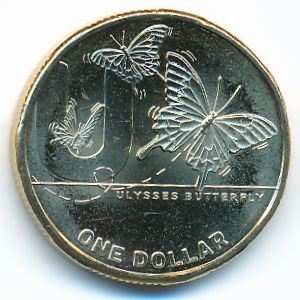 Australia, 1 dollar, 2021