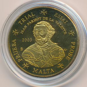 Мальта., 50 евроцентов (2003 г.)