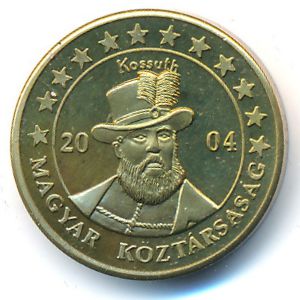 Hungary., 10 euro cent, 2004