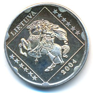 Литва., 20 евроцентов (2004 г.)
