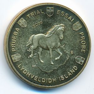 Iceland., 20 euro cent, 2005