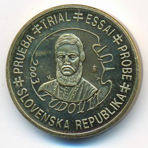Slovakia., 10 euro cent, 2003