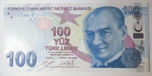 Turkey, 100 лир, 2009