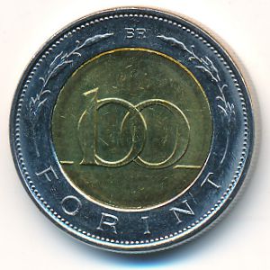 Венгрия, 100 форинтов (2012–2019 г.)