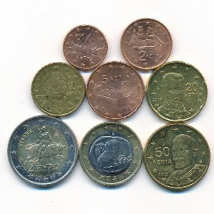 Greece, Набор монет