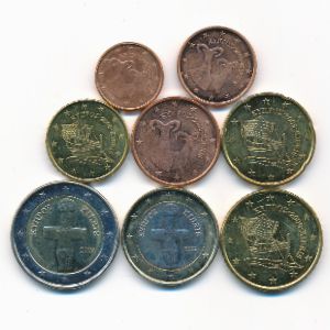 Cyprus, Набор монет, 2009