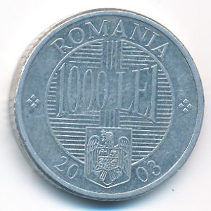 Romania, 1000 lei, 2003