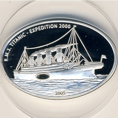 Liberia, 10 dollars, 2005