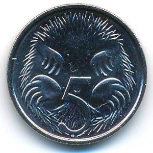 Australia, 5 cents, 2015