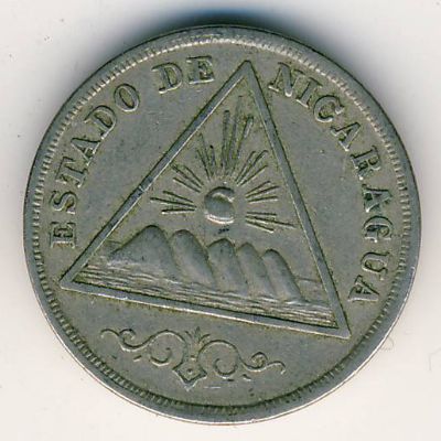 Nicaragua, 5 centavos, 1898