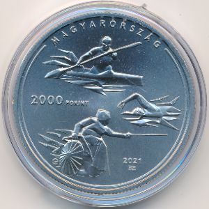 Hungary, 2000 forint, 2021