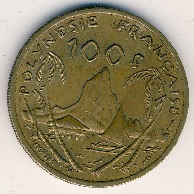 , 100 francs, 1976–2005