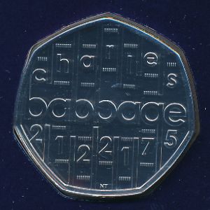 Great Britain, 50 pence, 2021