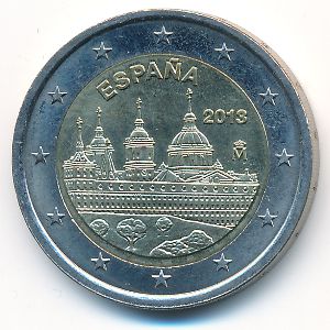 Испания, 2 евро (2013 г.)