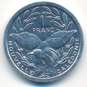 Новая Каледония, 1 франк (2012 г.)
