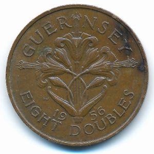 Guernsey, 8  doubles, 1956