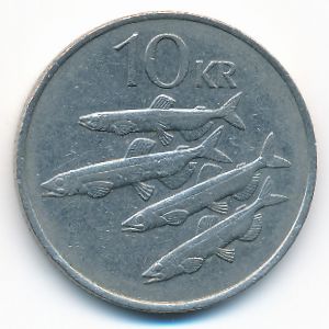 Исландия, 10 крон (1984 г.)