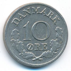 Дания, 10 эре (1963 г.)