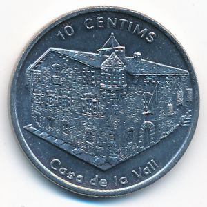 Andorra, 10 centims, 2004