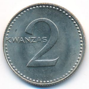 Angola, 2 kwanzas, 1977