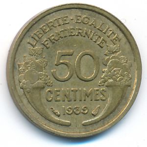 Франция, 50 сентим (1939 г.)