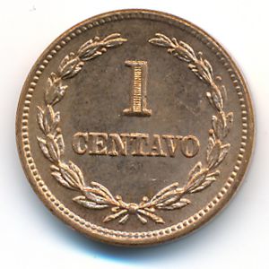 El Salvador, 1 centavo, 1972