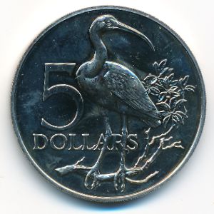 Trinidad & Tobago, 5 долларов, 