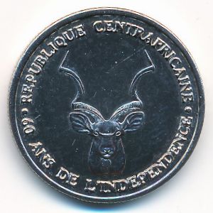Central African Republic., 100 франков, 