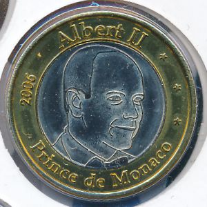 Monaco., 1 евро, 