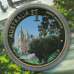 Australia, 1 dollar, 2009