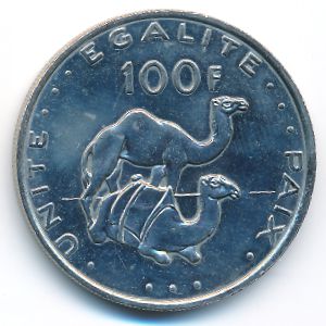 Джибути, 100 франков (2007 г.)