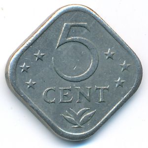 Antilles, 5 cents, 1978