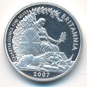 Великобритания, 50 пенсов (2007 г.)