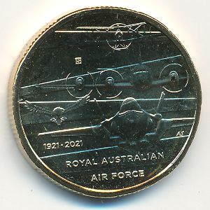 Australia, 1 dollar, 2021