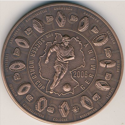 Liberia, 5 dollars, 2006